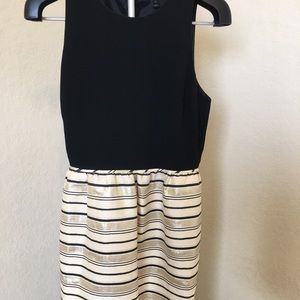 J Crew Metallic Cocktail Dress